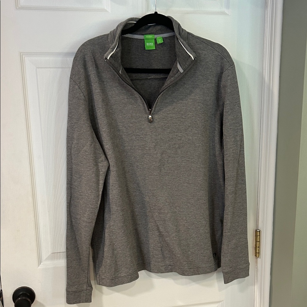 Hugo Boss Men’s Charcoal Pullover